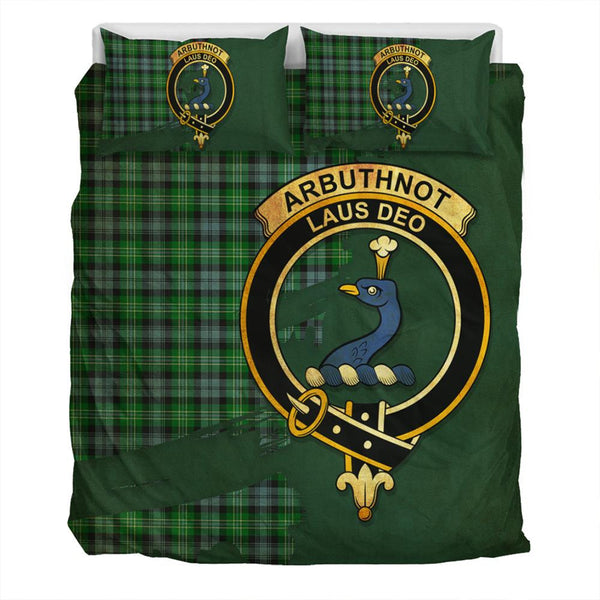 Arbuthnot Ancient Tartan Classic Crest Bedding Set