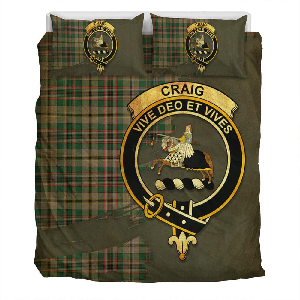 Craig Ancient Tartan Classic Crest Bedding Set