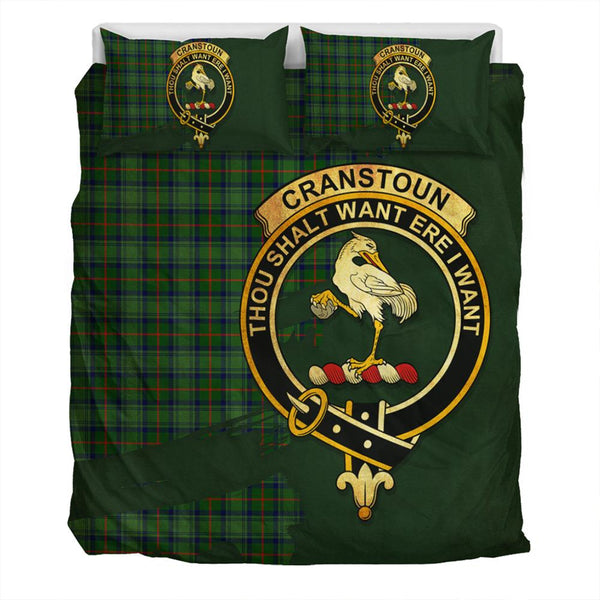 Cranstoun Tartan Classic Crest Bedding Set