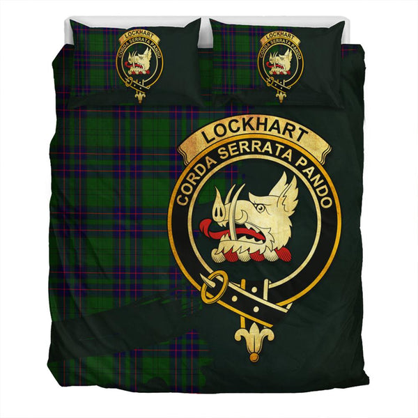 Lockhart Tartan Classic Crest Bedding Set