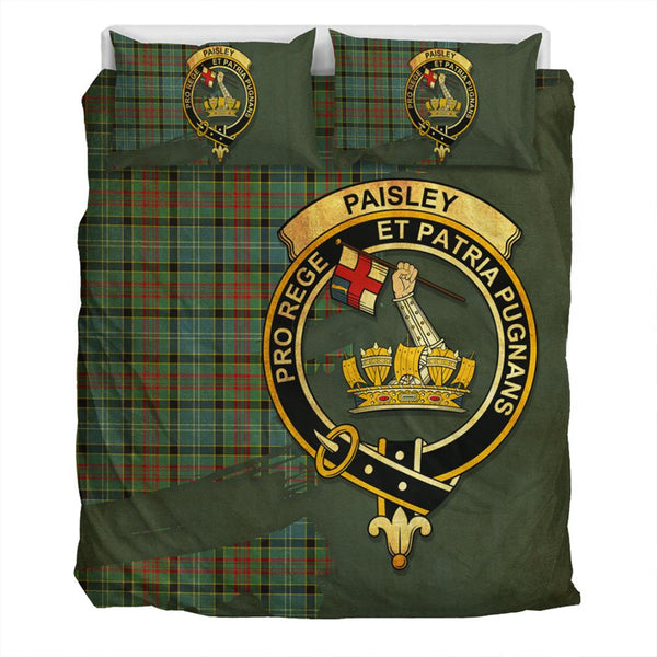 Paisley District Tartan Classic Crest Bedding Set