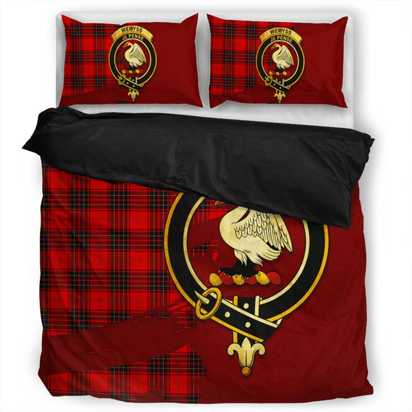 Wemyss Modern Tartan Classic Crest Bedding Set