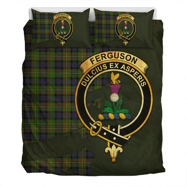 Fergusson Modern Tartan Classic Crest Bedding Set