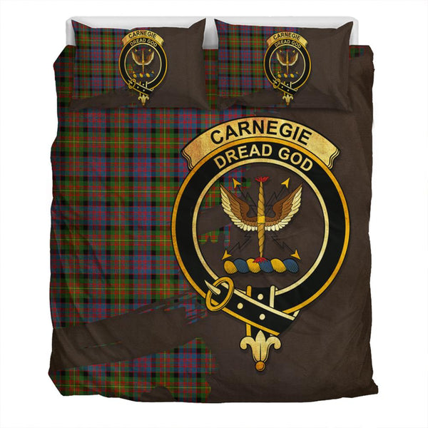 Carnegie Ancient Tartan Classic Crest Bedding Set