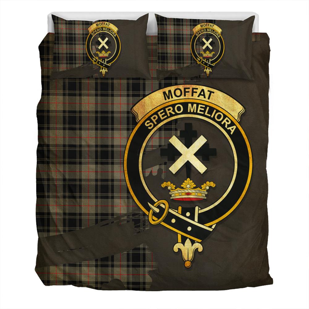 Moffat Modern Tartan Classic Crest Bedding Set