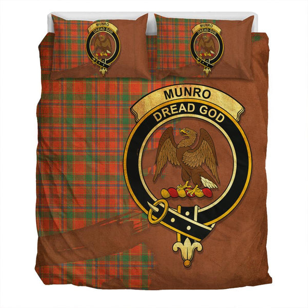 Munro Ancient Tartan Classic Crest Bedding Set