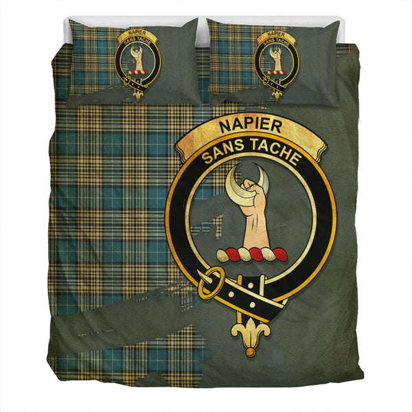 Napier Ancient Tartan Classic Crest Bedding Set