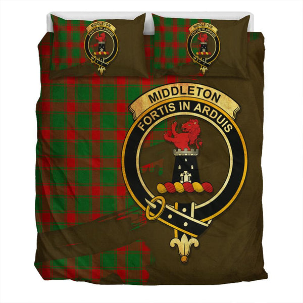 Middleton Modern Tartan Classic Crest Bedding Set