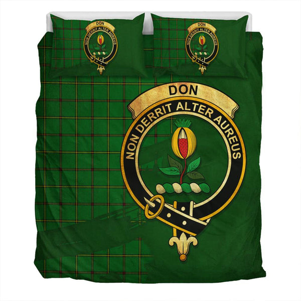 Don (Tribe-of-Mar) Tartan Classic Crest Bedding Set