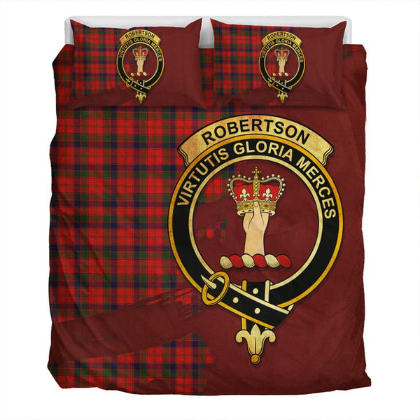 Robertson Modern Tartan Classic Crest Bedding Set