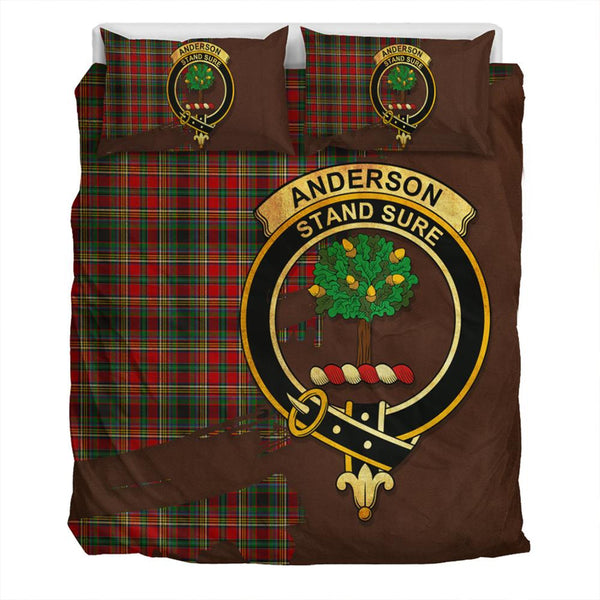 Anderson of Arbrake Tartan Classic Crest Bedding Set