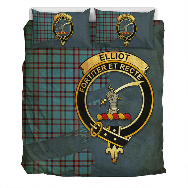 Elliot Ancient Tartan Classic Crest Bedding Set