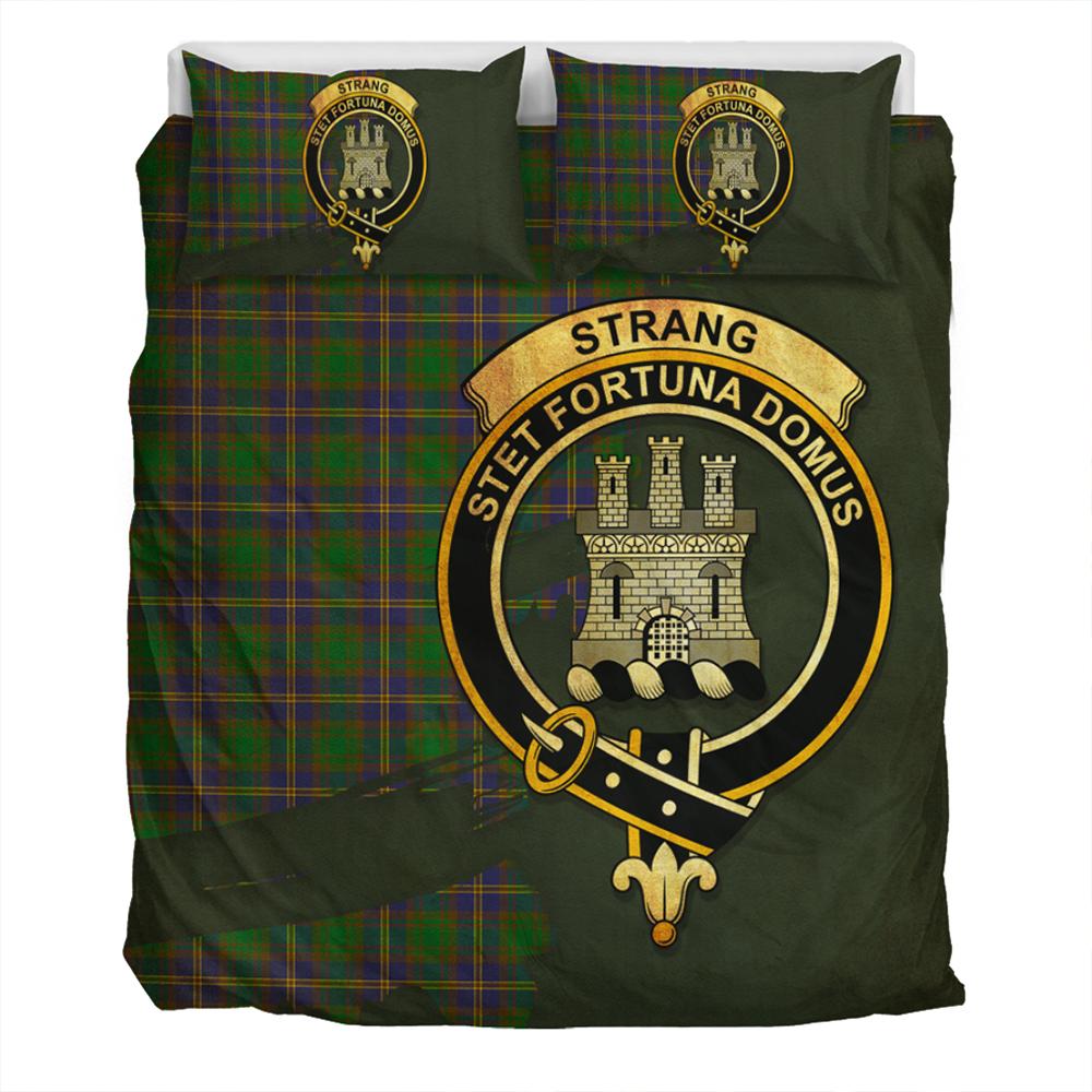 Strange of Balkaskie Tartan Classic Crest Bedding Set