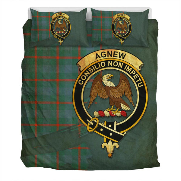 Agnew Ancient Tartan Classic Crest Bedding Set