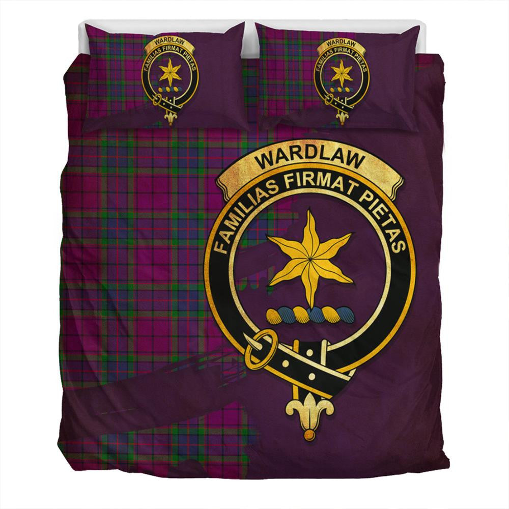 Wardlaw Modern Tartan Classic Crest Bedding Set