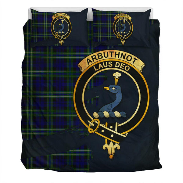 Arbuthnot Modern Tartan Classic Crest Bedding Set