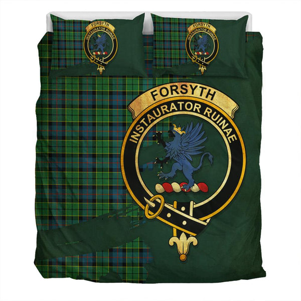 Forsyth Ancient Tartan Classic Crest Bedding Set