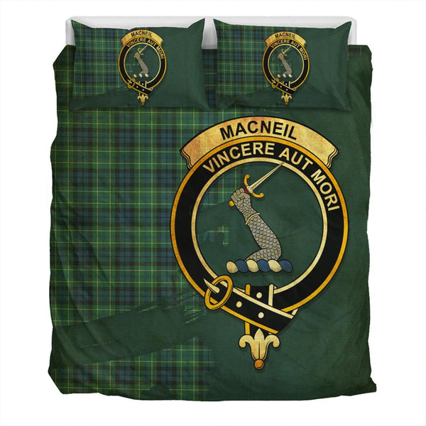 MacNeill of Colonsay Ancient Tartan Classic Crest Bedding Set