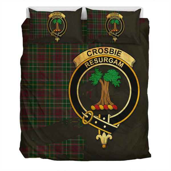 Crosbie Tartan Classic Crest Bedding Set