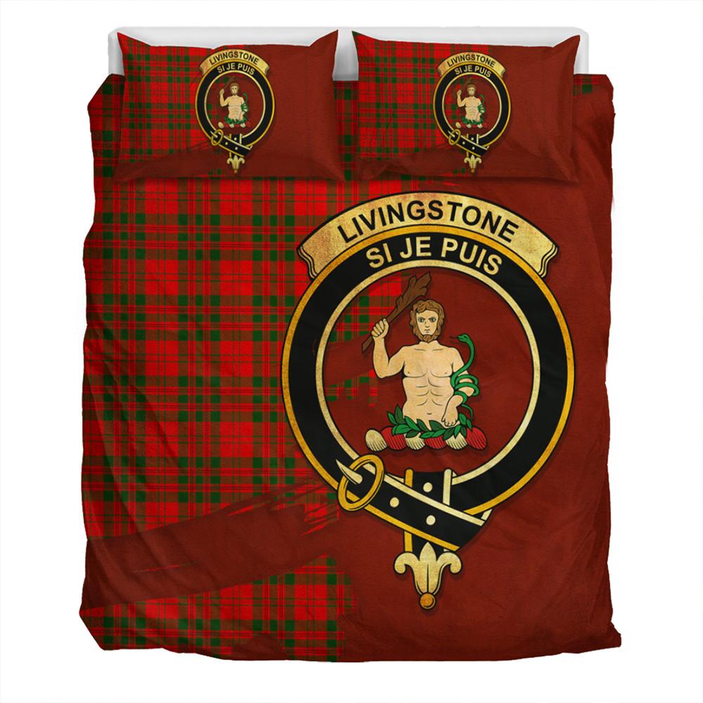 Livingstone Modern Tartan Classic Crest Bedding Set