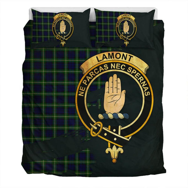 Lamont Modern Tartan Classic Crest Bedding Set