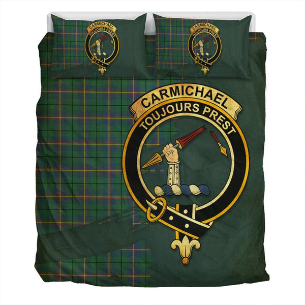 Carmichael Ancient Tartan Classic Crest Bedding Set