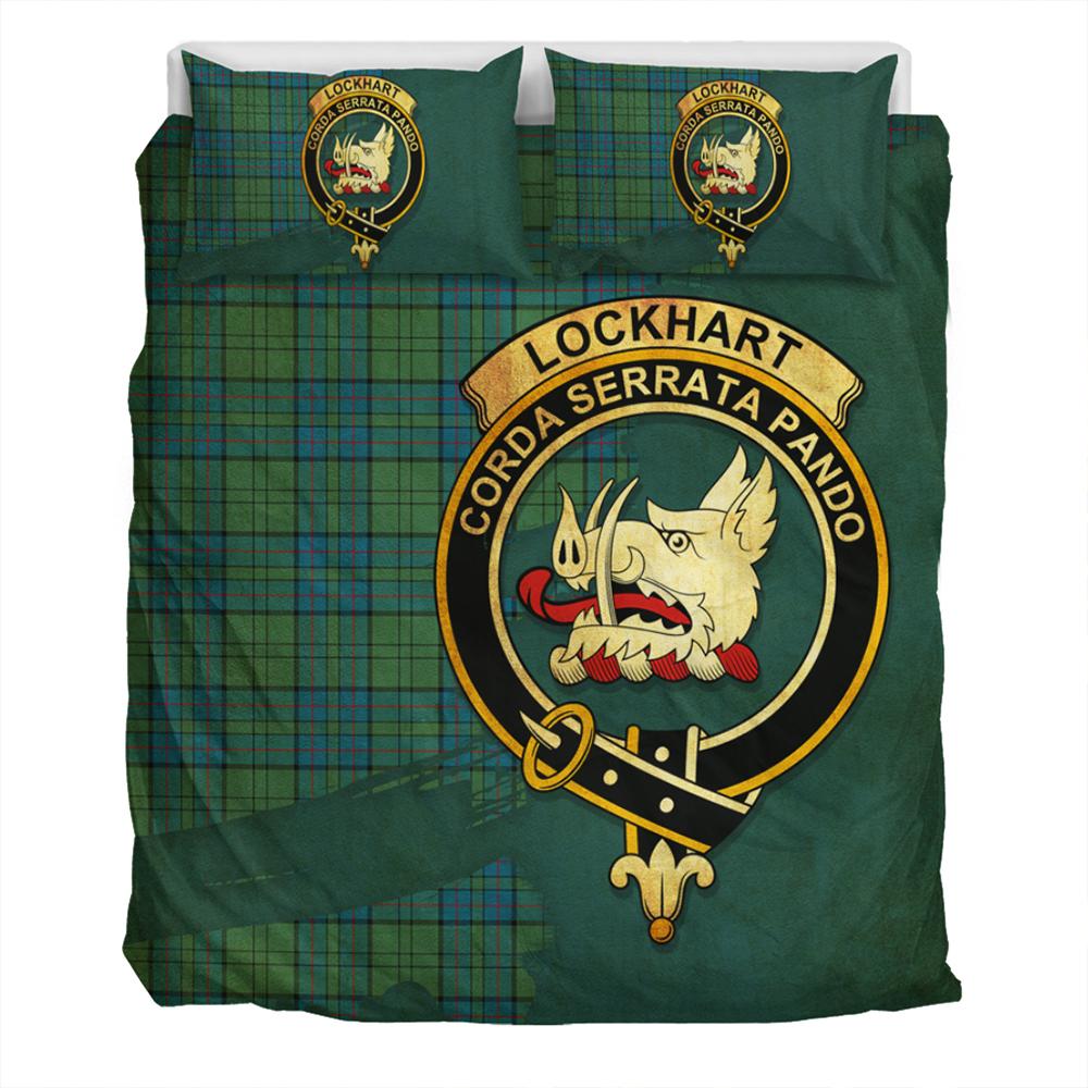 Lockhart Modern Tartan Classic Crest Bedding Set