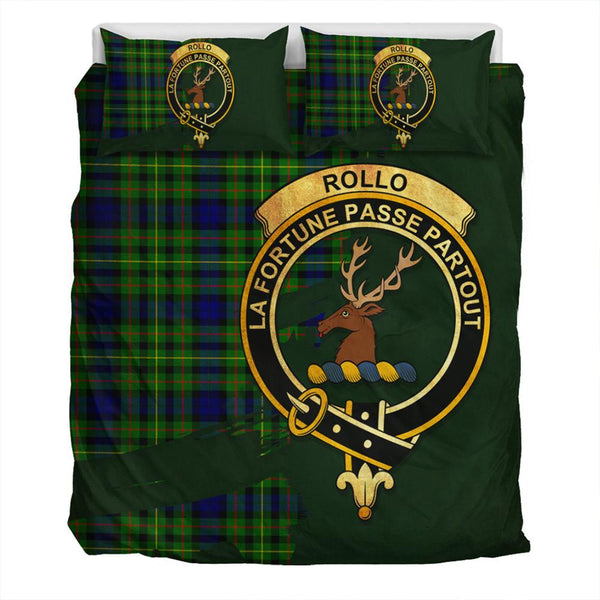 Rollo Modern Tartan Classic Crest Bedding Set