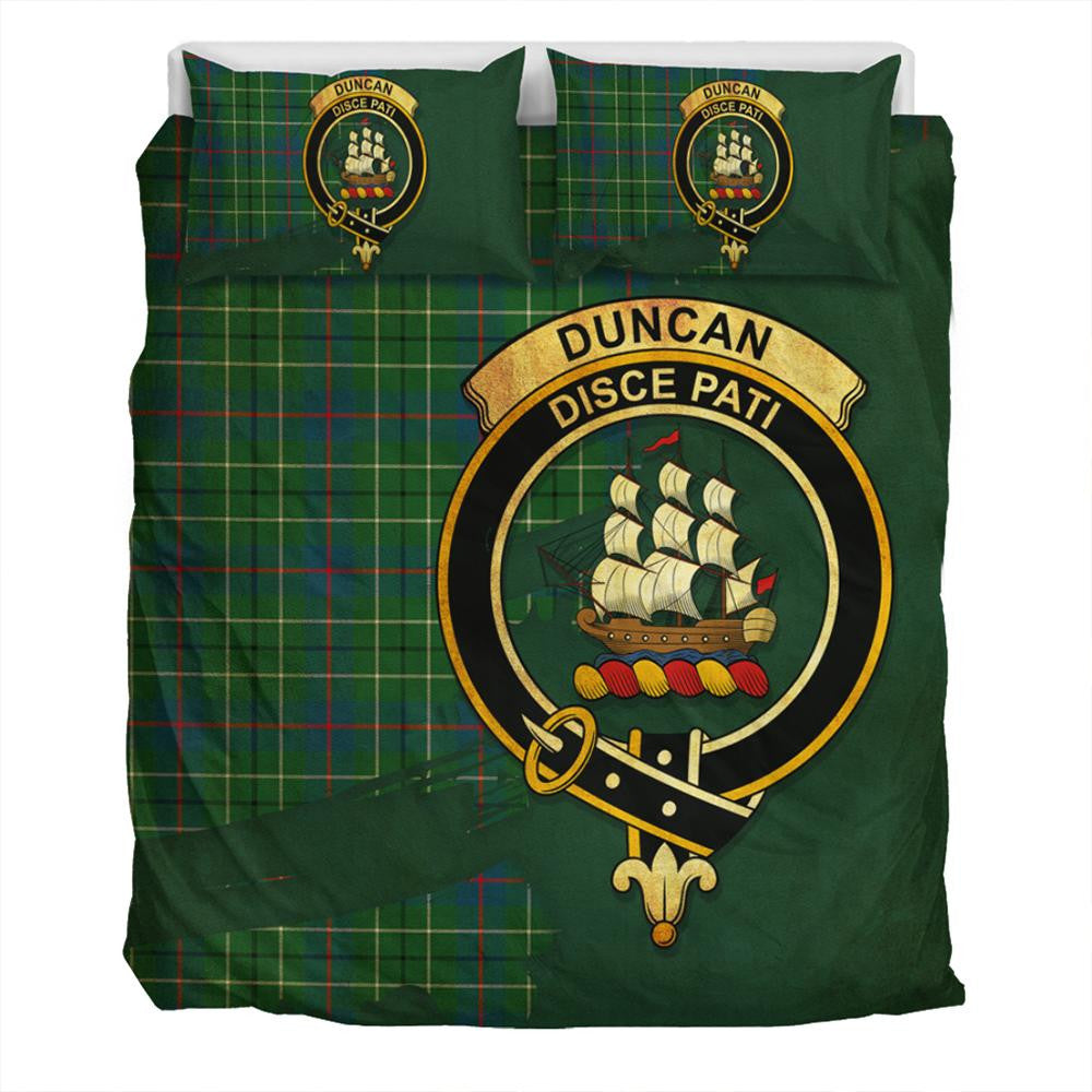 Duncan Ancient Tartan Classic Crest Bedding Set