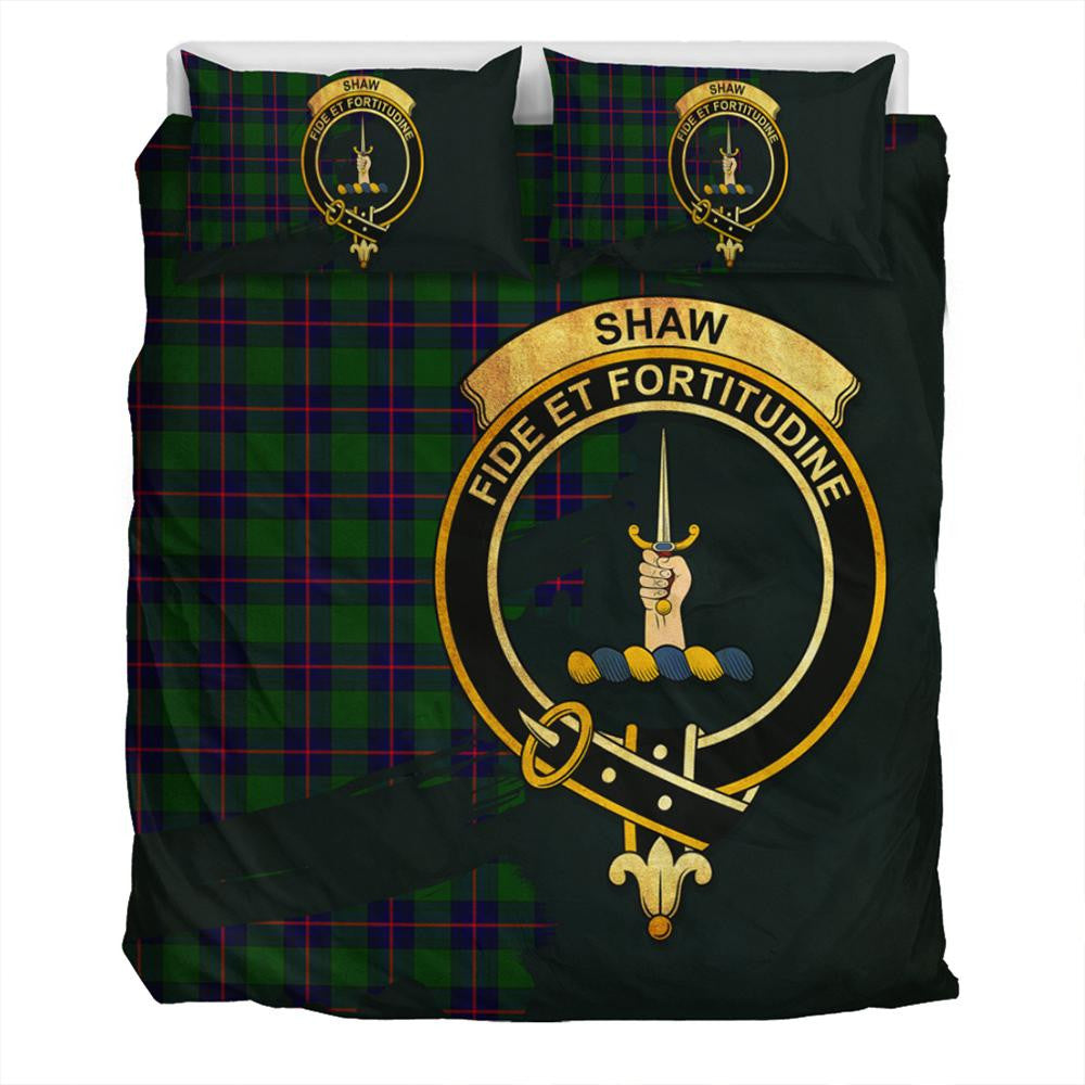 Shaw Modern Tartan Classic Crest Bedding Set