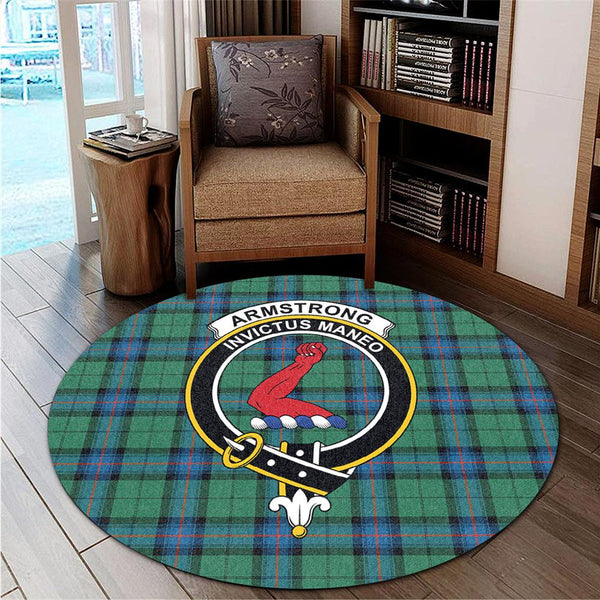 Armstrong Ancient Tartan Classic Crest Round Carpet