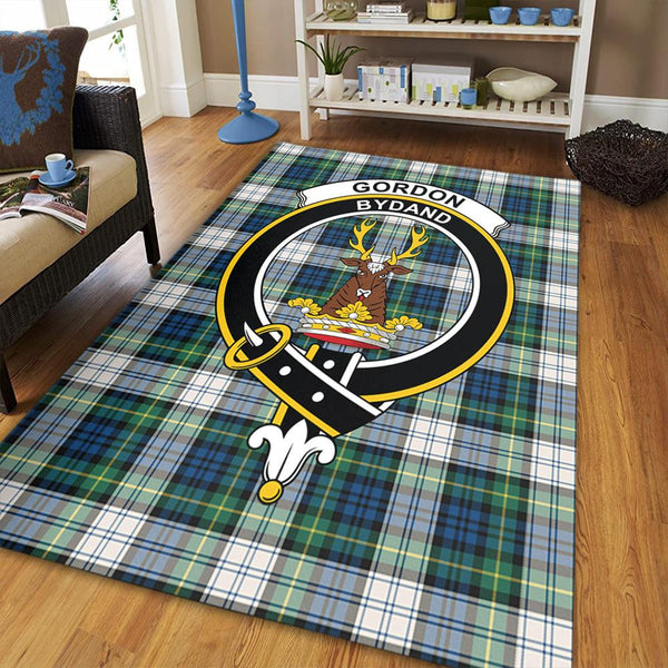 Gordon Dress Ancient Tartan Crest Area Rug