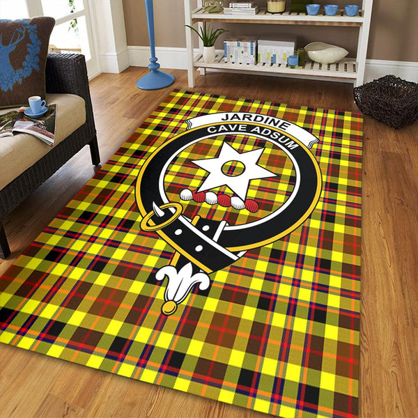 Jardine Tartan Crest Area Rug