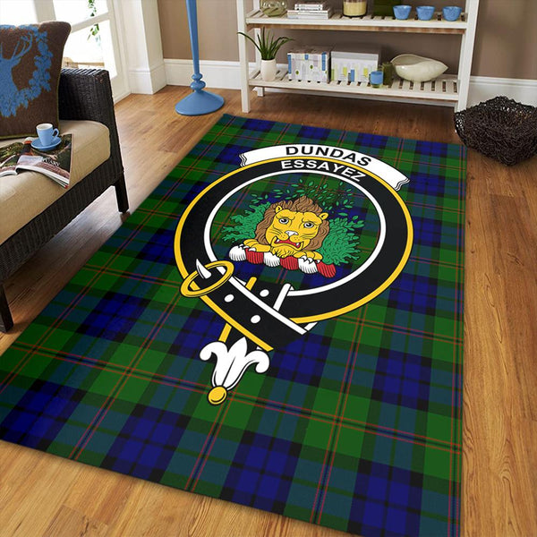 Dundas Modern 02 Tartan Crest Area Rug