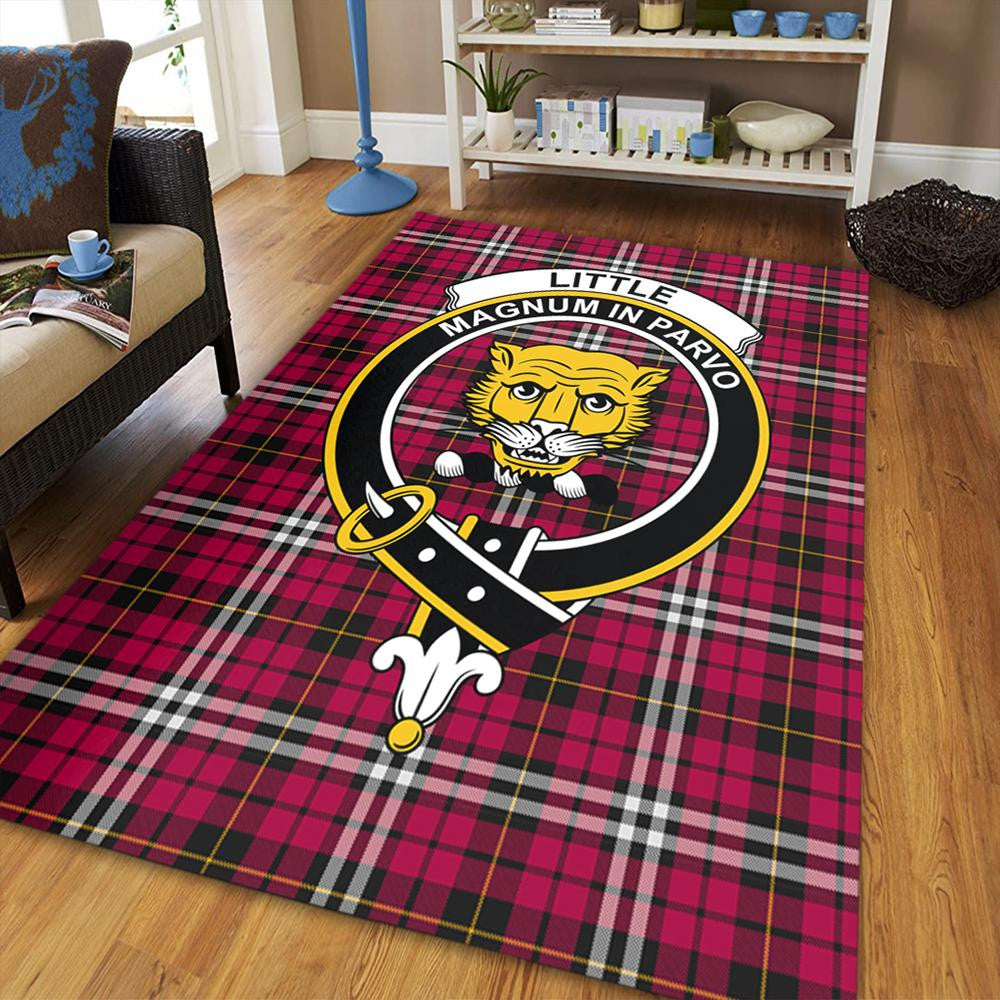 Little Tartan Crest Area Rug