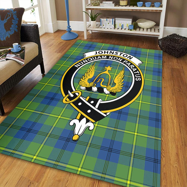 Johnston Ancient Tartan Crest Area Rug