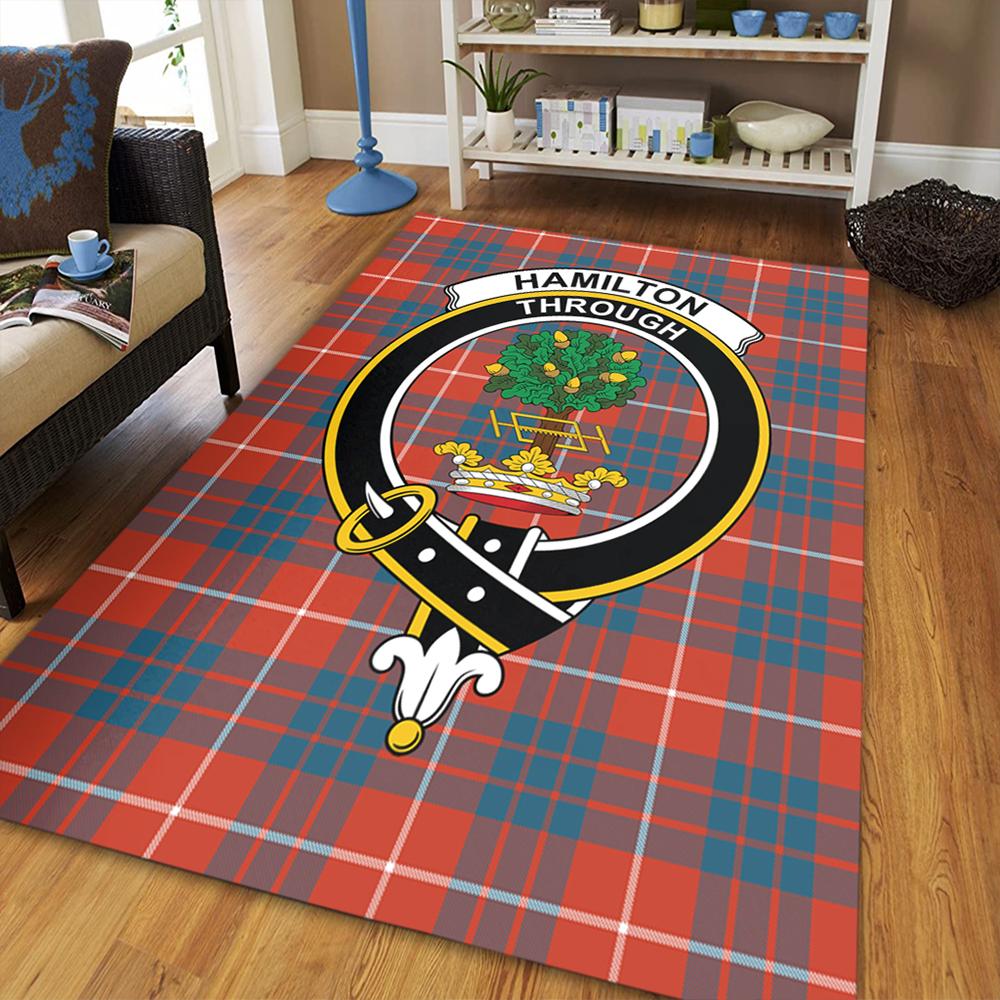 Hamilton Ancient Tartan Crest Area Rug