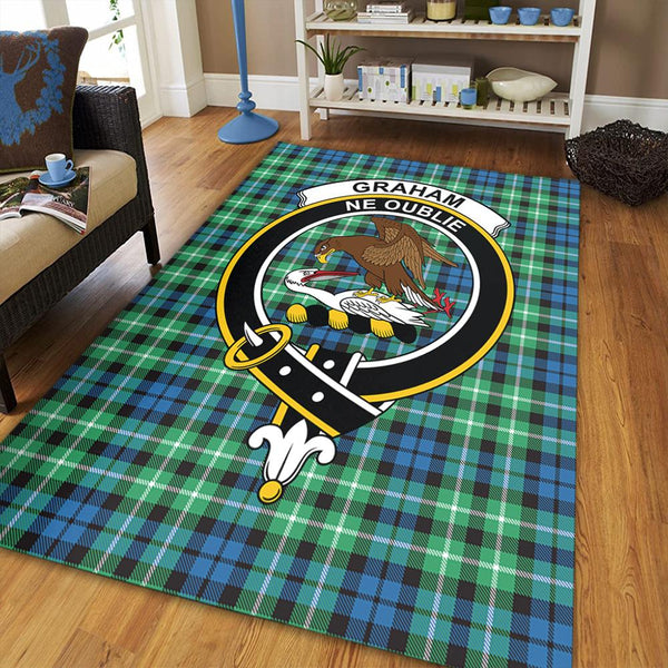 Graham of Montrose Ancient Tartan Crest Area Rug