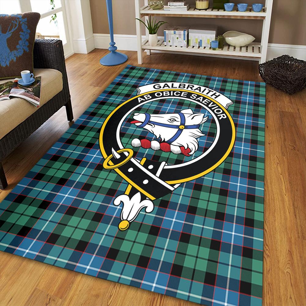 Galbraith Ancient Tartan Crest Area Rug