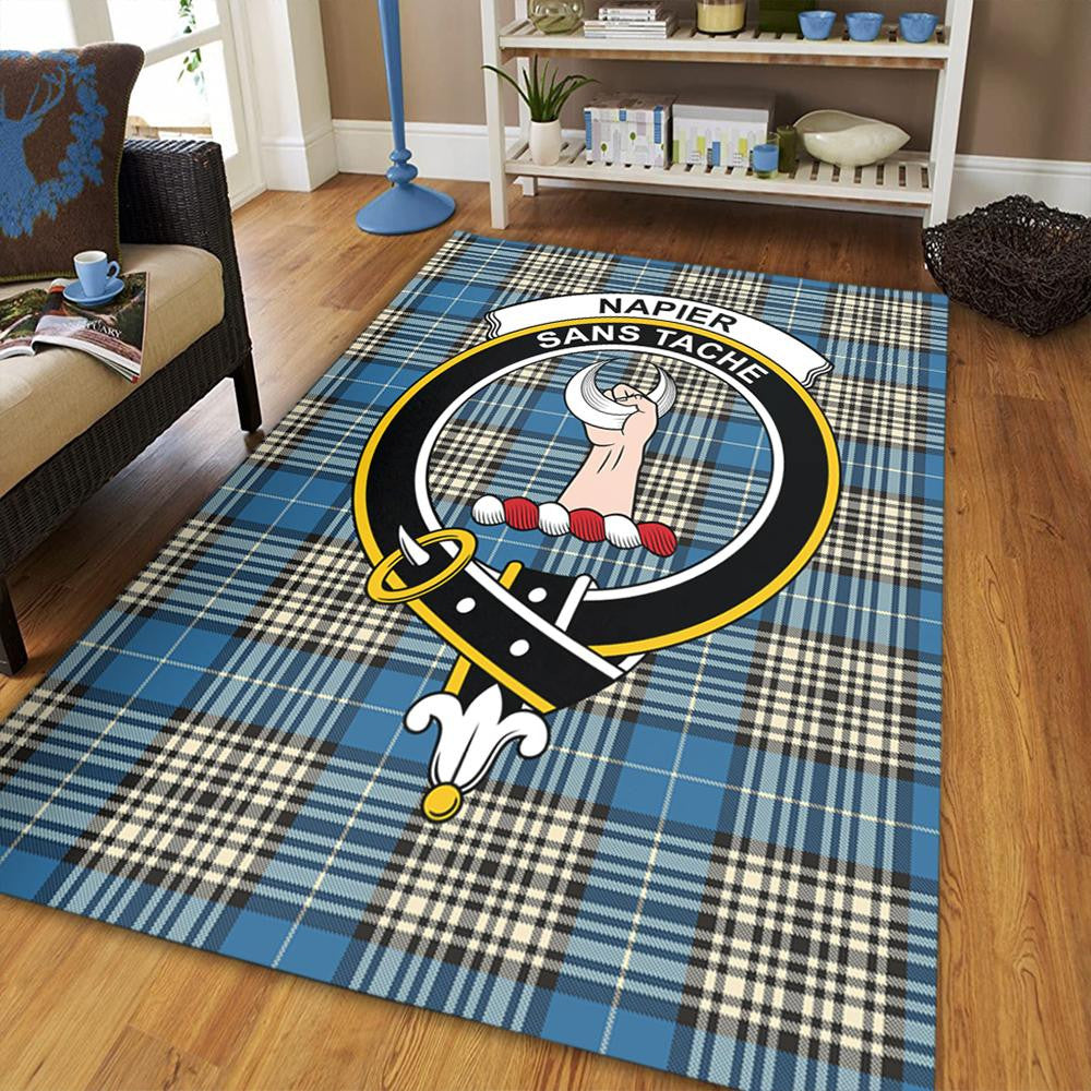 Napier Ancient Tartan Crest Area Rug