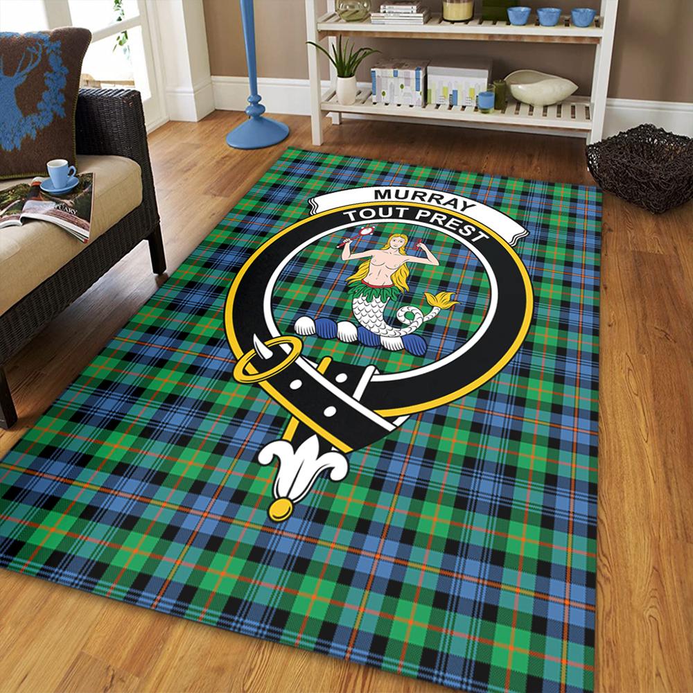 Murray of Atholl Ancient Tartan Crest Area Rug