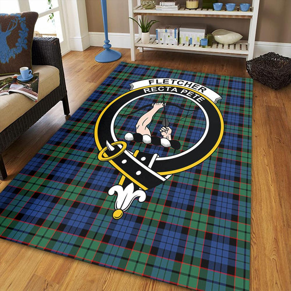 Fletcher Ancient Tartan Crest Area Rug