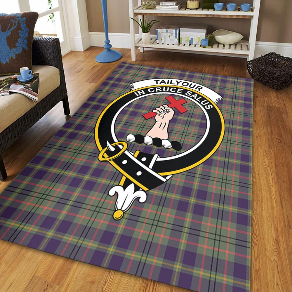 Tailyour Tartan Crest Area Rug