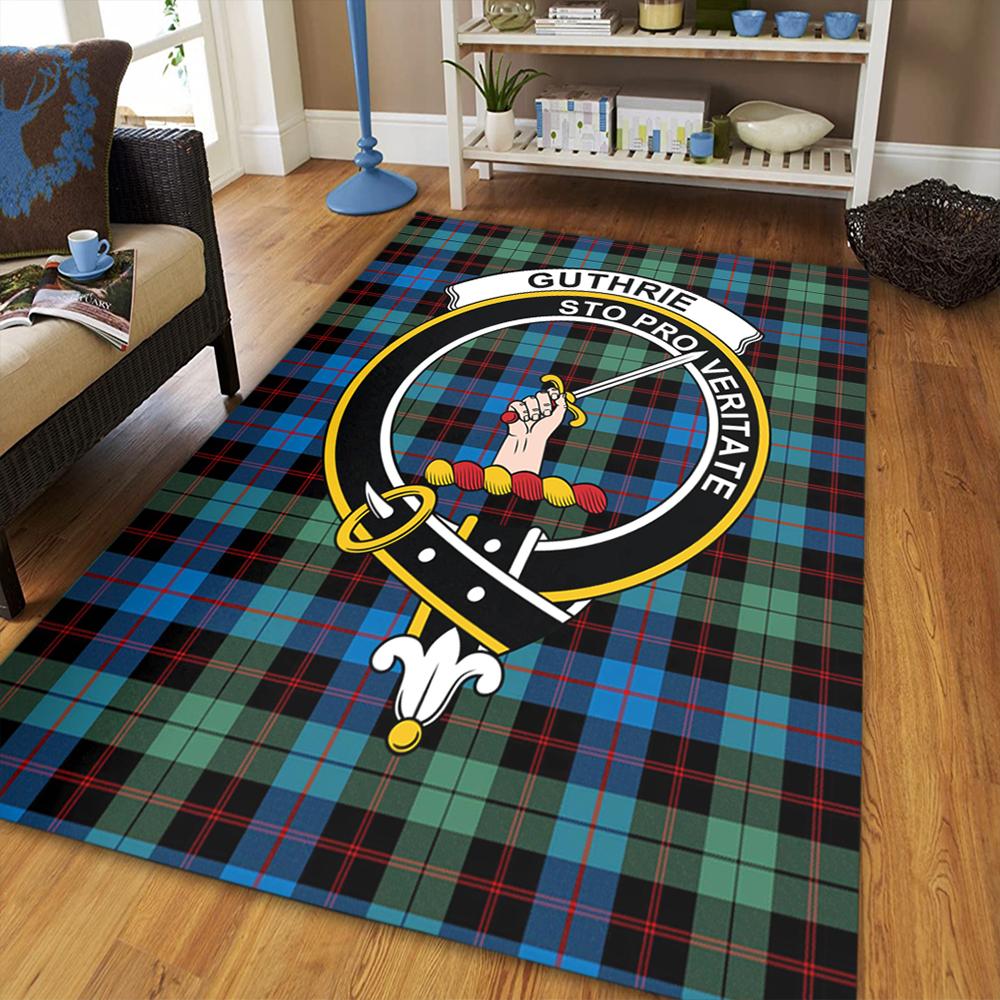 Guthrie Ancient Tartan Crest Area Rug