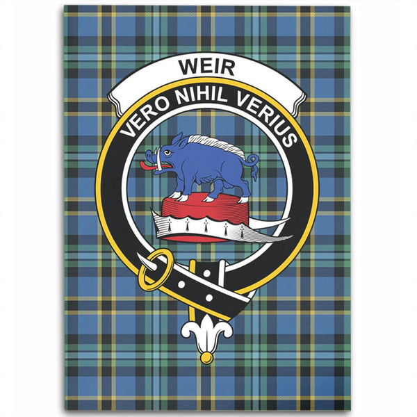 Weir Ancient Tartan Crest Area Rug