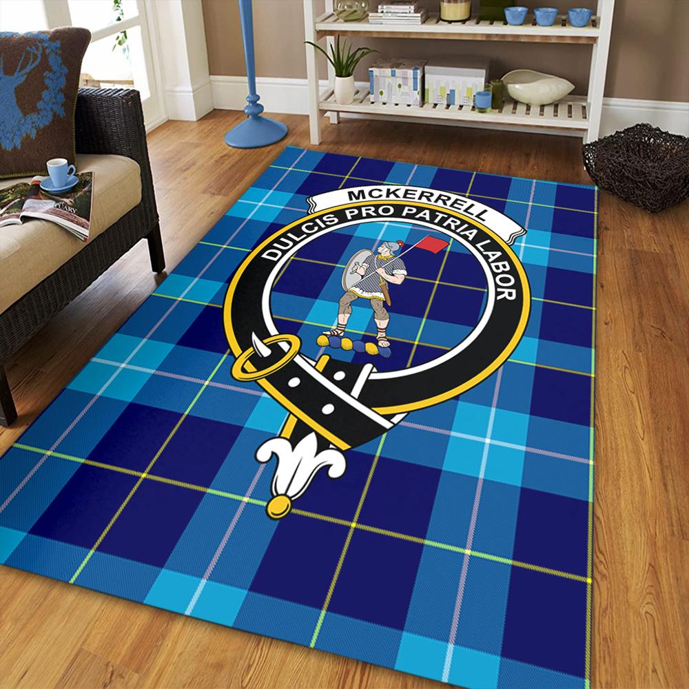 McKerrell Tartan Crest Area Rug