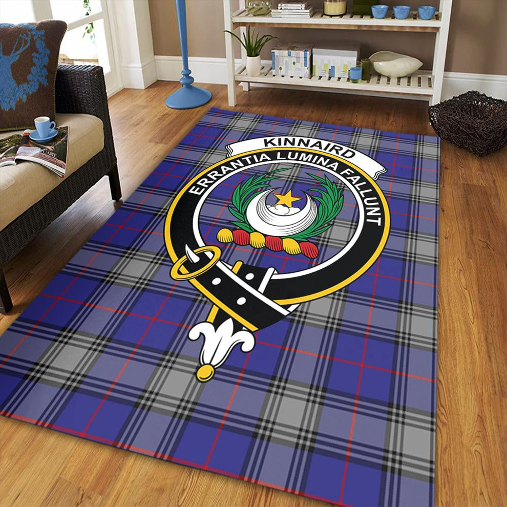 Kinnaird Tartan Crest Area Rug