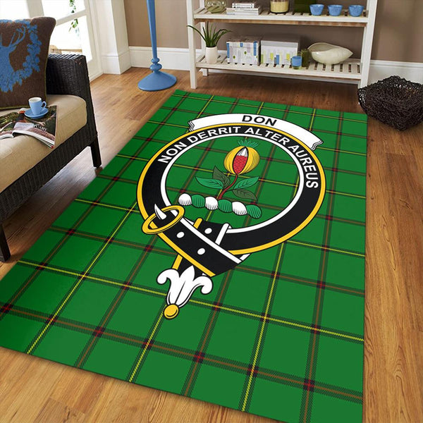 Don (Tribe-of-Mar) Tartan Crest Area Rug