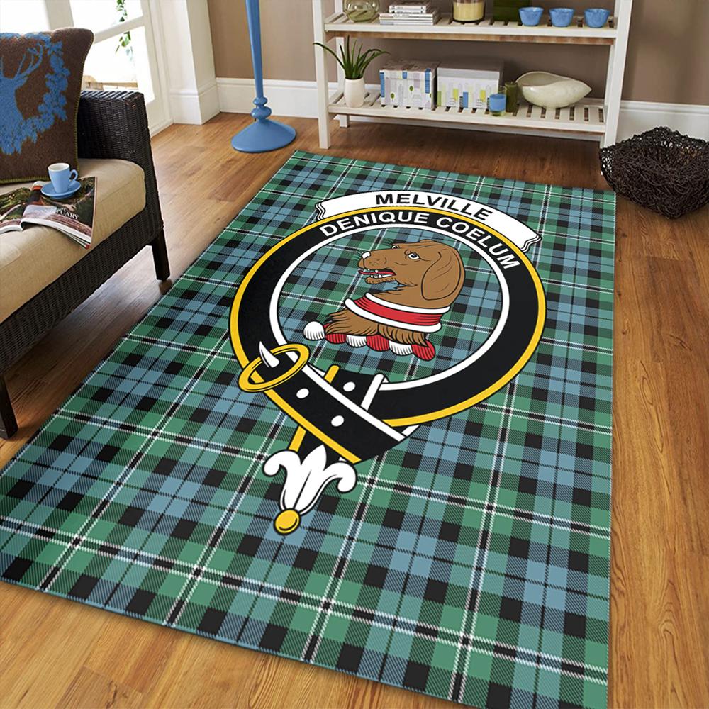 Melville Tartan Crest Area Rug