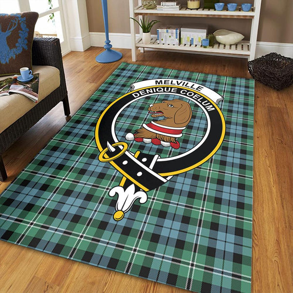 Melville Tartan Crest Area Rug